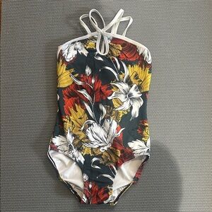 Colorful Floral Eleve Dancewear Leotard for dance and ballet.